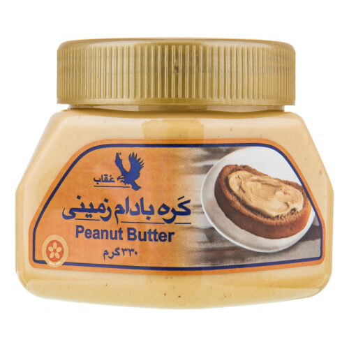 کره بادام زميني 330 گرمي حلواي عقاب