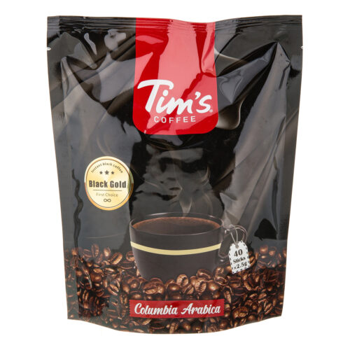 پودر قهوه سیاه پاکت دوی پک 40 بسته استیک 100 g تیمز